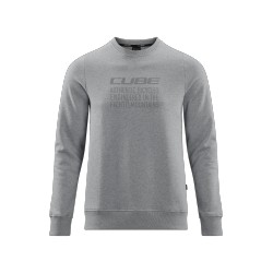 CUBE Organic Sweater grey melange