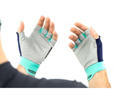 CUBE Handschuhe Performance kurzfinger blue´n´mint