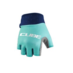 CUBE Handschuhe Performance Junior kurzfinger blue´n´mint