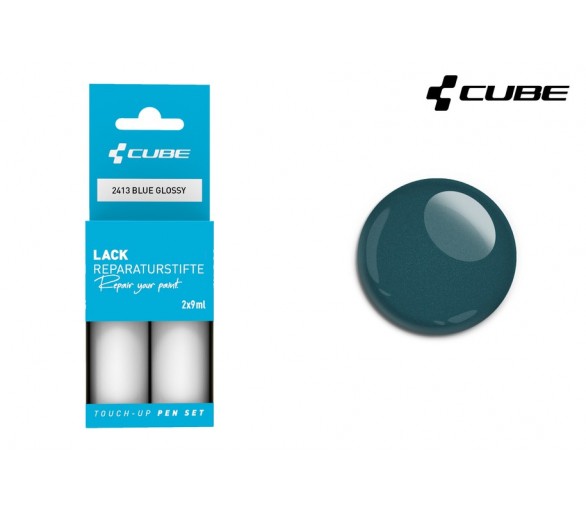 CUBE Lackstift Set BLUE glossy 2413