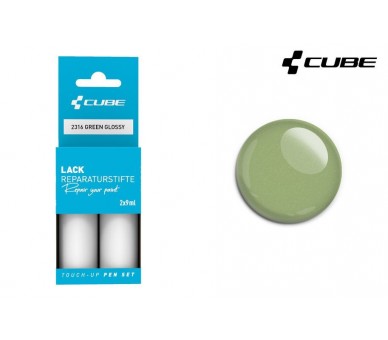 CUBE Lackstift Set GREEN glossy 2316