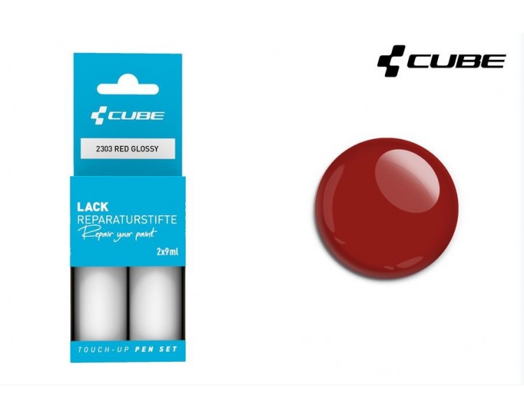 CUBE Lackstift Set RED glossy 2303